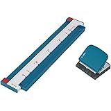 カール事務器(CARL)【Amazon.co.jp 限定】 カール事務器 ルーズリーフパンチ ゲージパンチ A4/B5対応 5枚 ブルー 日本メーカー GP-2630A-B