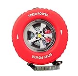 ユニークなキッズリュックタイヤ形状アダルトバッグファッションバックパック[赤]