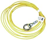 3M DBI-SALA 7211856 Tagline, For Self Retracting Lifeline, 50-Foot, 3/16-Inch Polypropylene Rope, Wi