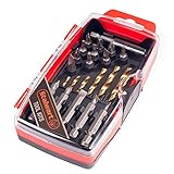 Stalwart 75-HT4023 Titanium Drill and Driver Bit Set (23 Piece) [並行輸入品]