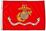 Annin Flagmakers 439004 2 ft. x 3 ft. Nylon-Glo Flag - U.S. Marine Corps
