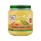 ステージ1瓶日曜日のローストチキン125グラム (Cow & Gate) (x 2) - Cow & Gate Stage 1 Jar Sunday Roast Chicken 125g (Pack 