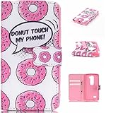 UNEXTATI LG Leon / Tribute 2 ケース 高級 PUレザー 手帳型ケース 液晶保護 カバー カード収納 LG Leon / Tribute2 用 Case Cover (ピンク