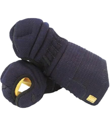 Amazon | 剣道防具コム 剣道 V-1小手 織刺仕立 斜め十字ミシン刺