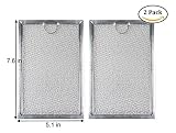 ポドイwb06 X 10359のフィルタ電子レンジグリースGEの範囲フード交換910504 ap3185629 wb6 X 10359 (Pack of 2 ) – 7.6 " X 5.1 "