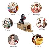 amyove犬スタイルお金コインボックスPiggy Bank Collecting Saving Money Bankカラーブラック
