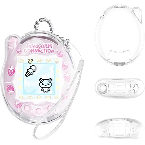 【BARDATS 2025 NEW】ケース For Tamagotchi Connection(たまごっちコネクション)ケース カバー PC製 かわいい 子供向き 装着充電可能 全面保護 軽量 落下防止 防止 キズ防止 指紋防止 防水 耐衝撃 Tam