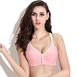 YideaHome 授乳ブラ 妊婦授乳ブラジャー 前開きノンワイヤー 産前産後兼用 赤ちゃん 乳児 も安心 乳首 隠せる 垂れない