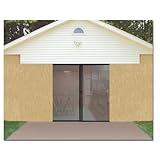 Poker 82-4868 Single Garage Door - Screen