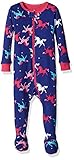 Petit Lem Girls' Printed Footed Pajamas Circus Queen 12M [並行輸入品]