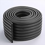 幸せな コーナークッション W型 2メートル 衝撃吸収 ケガ防止 机・テーブル・イスなどの家具に適用 コーナーガード 赤ちゃん・年寄りの方をケア・保護 4メートルの両面テープ付き 違和感なし 自由に使