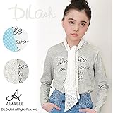 (エマーブル) AIMABLE長袖スカーフ付きＴシャツ/春 ロンＴ 90 オフホワイト