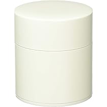 Amazon｜にちにち道具 茶筒 塗り缶 平型 150g スチール 日本製 エッグ