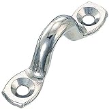 TRUSCO(トラスコ) ステンレスアイストラップ6mm (2個入) TIS-6