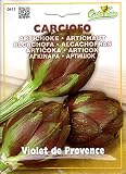【輸入種子】 Carciofo Violetto de Provence アーティチョーク（カルチョーフィ） バイオレット・ディ・プロバンス HORTUS（ホルタス社）