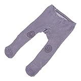 ノーブランド品 　全3サイズ5色　幼児　女の子　コットン　パンツ　タイツ　アンチスリップ　ストッキング　ソックス - ダークグレー, L