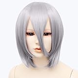 airily(エアリー)カスタムショート アイスグレー |コスプレ ウィッグ ショート 耐熱 フリーサイズ 加工 男装