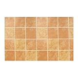 リフォームシート 屋外対応 135cm ×91.5cm | ベランダ バルコニー 玄関 タイル ウッドデッキ テラコッタ(C128-S2)