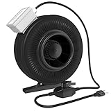 VIVOSUN 6 Inch 440 CFM Duct Inline Fan with Variable Speed Controller [並行輸入品]