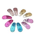 YueLian プリンセス 可愛い キッズ 子供 ヘアピン アクセサリー 髪飾り キラキラ 前髪 髪留め 通学 出演 パーティー 結婚式 10点セット（多色）