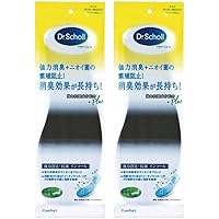 ドクターショール 強力消臭・抗菌 インソール 男女兼用 フリーサイズ 1足分(2枚入) ×2個
