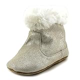 Robeez Thea Twinkle ベビー 米国 18-24 Months シルバー ブーツ [並行輸入品]