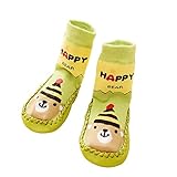 Hzjundasi ベビー乳幼児かわいい幼児アンチスリップソックスシューズブーツスリッパソックスカラー3 年齢(14-18月)