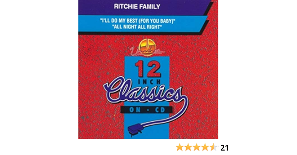 Amazon I Ll Do My Best Ritchie Family ディスコ 音楽