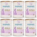 マミア(mamia) プレミアム 粉ミルク オーストラリア産 ステップ1 (0〜12カ月) 大缶 900g (6缶セット) [並行輸入品]