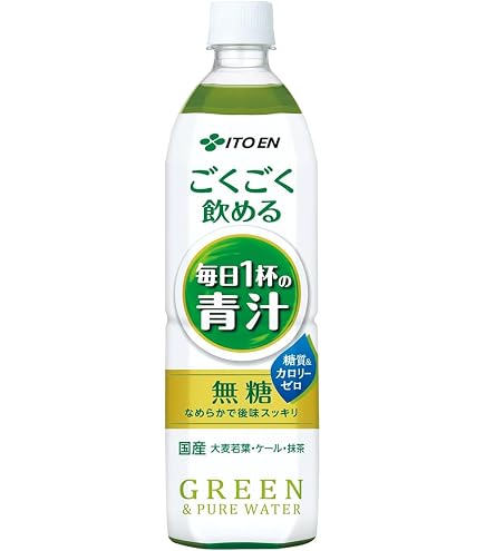 Amazon.co.jp: 伊藤園 ごくごく飲める 毎日1杯の青汁 900g ×12本入×2 
