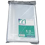 酒井化学工業 チャック付ポリエチレン袋 ミナジップ ケース販売 0.04×400×280mm K-4 1500枚入
