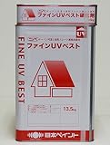 ファインUVベスト 15kgセット 標準色 ナスコン【メーカー直送便/代引不可】日本ペイント 屋根用 塗料