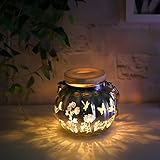 Candle Choiceガラスキャンドルホルダー4色が変化するLEDリモートコントロールキャンドルタイマー、電池式qqlj10bf QQLJ10BFSV