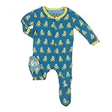 Kickee Pants SLEEPWEAR ベビー・ボーイズ カラー: ブルー