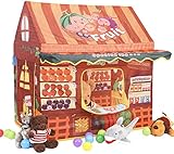 HomeSpon(ホームスポン) キッズテント 果物屋 子供用テント キッズハウス おままごと...