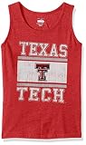 NCAAテキサスTechレッドRaiders子供用ガールズノースリーブTシャツ、10、チェリーブレンド