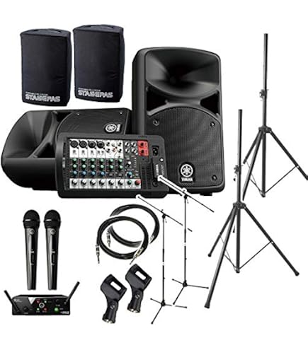 Amazon | YAMAHA STAGEPAS600BT(カバー付き) 会議・プレゼン用