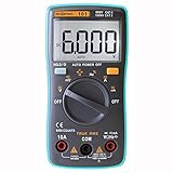 zmart RM101 デジタルマルチメータ 6000カウント バックライト AC DC 電流計 電圧計 抵抗 並行輸入品