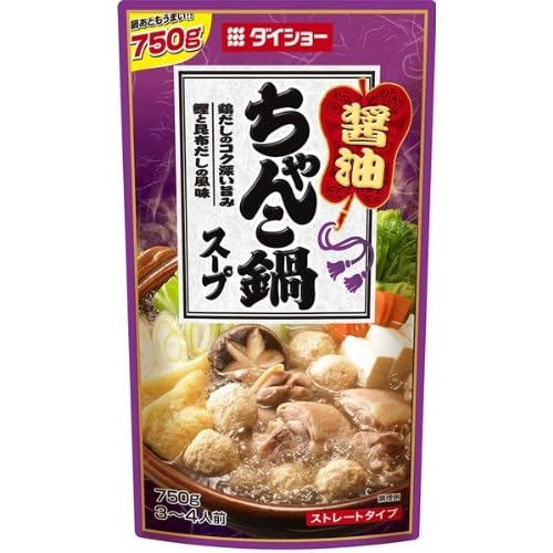 ダイショー ちゃんこ鍋スープ しょうゆ味