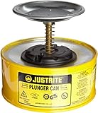 Justrite 10118 1クォートジャー - イエロー