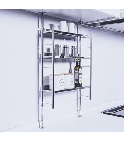 Amazon｜TUBASAN 公式ショップ 燕三条 ステンレス 調味料ラック スリム