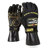 MagnoGrip 002-689 Pro Utility Magnetic Glove with Touchscreen Technology, Medium, Black by MagnoGrip