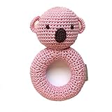 Cheengoo Organic Crocheted Koala Ring Rattle [並行輸入品]