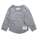 (ポスター) POSTAR 接結無地ロンTEE　杢グレー　120cm