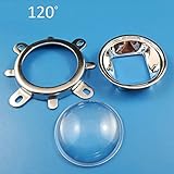 1セット20ワット30ワット50ワット70ワット100ワット120ワットled 44ミリメートルレンズ+ 50 mmreflectorコリメータ+固定ブラケット-120度