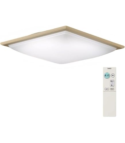 Amazon | 大光電機 DAIKO LEDシーリングライト LED内蔵 リモコン
