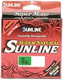 (1.8kg/330-Yards, Natural Clear) - Sunline Super Natural Monofilament Fishing Line (Natural Clear, 1.8kg/330-Yards)