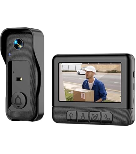 Amazon.co.jp: インターホン ワイヤレス工事不要[2K HD 180° 超広角