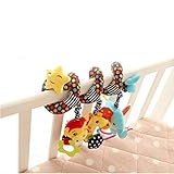 GYBER TM Multifunctional Car bed Hanging bed Bell Baby toys Educational Toys Rattles (Elephant) [並行輸