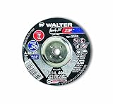 Walter ZIP Performance Cutting and Grinding Cutoff Wheel, Type 27, Round Hole, Aluminum Oxide, 4 Dia